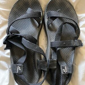 Chaco Black Webbing Outdoor Sandals